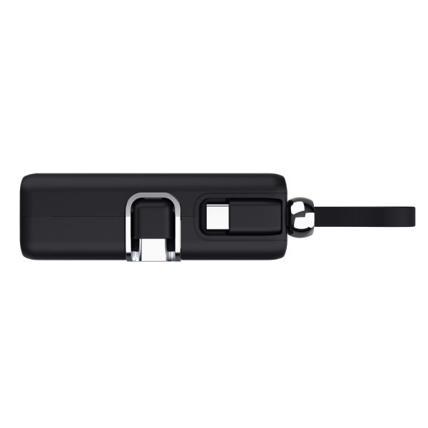 Външна батерия TRUST Pacto 5000 mAh Pocket Powerbank Black