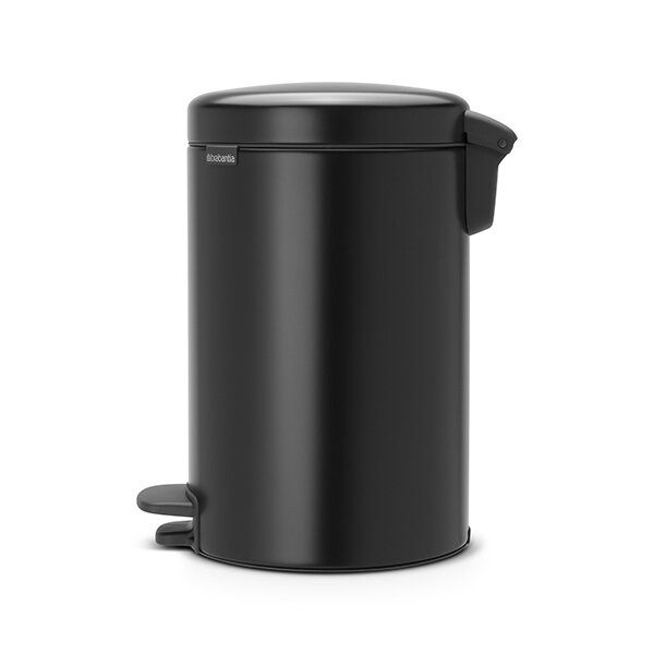 Кош за смет с педал Brabantia NewIcon 12L, Matt Black