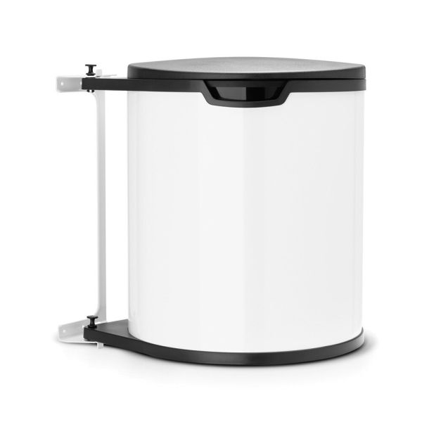 Кош за смет за вграждане Brabantia Built-In 15L, White