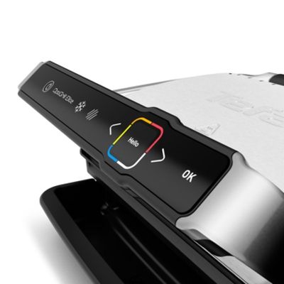 Барбекю Tefal GC750D30 Optigrill Elite, 600cm2 cooking surface, automatic cooking sensor, 12 automatic programs, 4 adjustable temp., cooking level indicator, non-stick die-cast alum. Plates