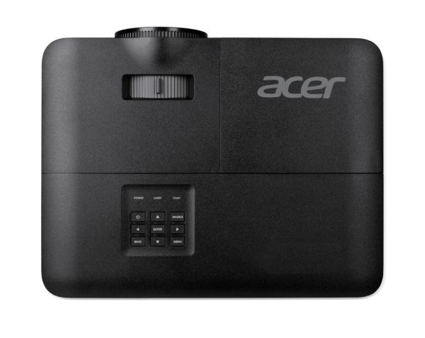 Мултимедиен проектор Acer Projector X1328, DLP, WXGA (1280 x800), 5000 ANSI Lumens, 20 000:1, 1.1x, 3D ready, HDMI 1.4x2, VGA in/out, DC Out (5V/1.5A, USB-A), RCA, RS232, Audio in/out, Auto keystone, Speaker 3W, 2.7kg, 2Y, Black