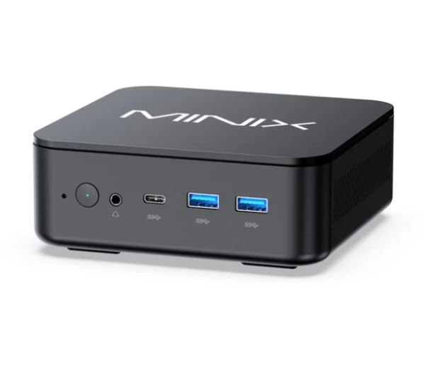 Настолен компютър MiniX NGC NR660LP AMD Ryzen 5 6600H, 16GB DDR5, 512GB SSD, Dual LAN, Dual HDMI, USB-C, Windows 11 Pro