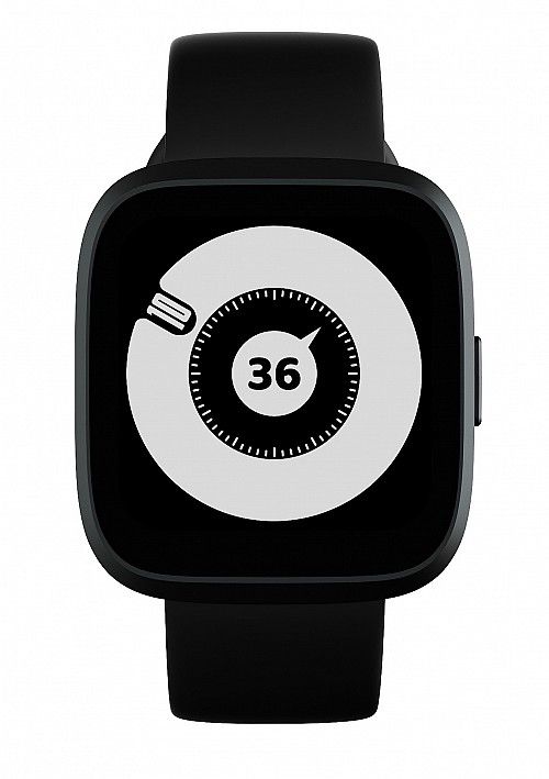Часовник HiFuture Edge Black, 1.72" HD Display, Powered by Dual Core, Aerospace-Grade Ultra Light Aluminum Frame, Bluetooth Call, 3D User Interface, 1ATM Waterproof, 24/7 True Heart Rate & Blood Oxygen Sensor, 100+ Sports Mode, Up to 7 days daily use