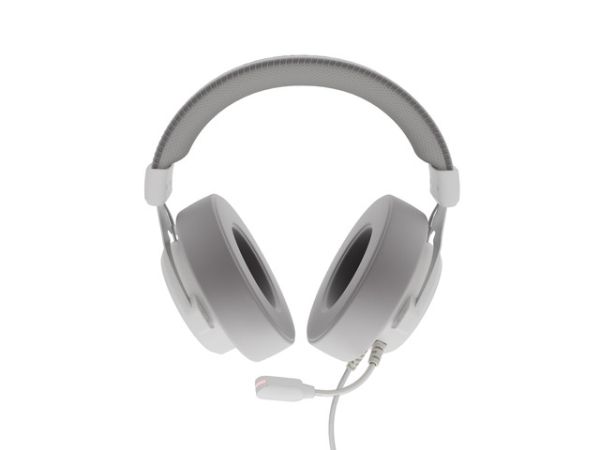 Слушалки Genesis Headset Neon 764 with microphone, RGB illumination, USB, White