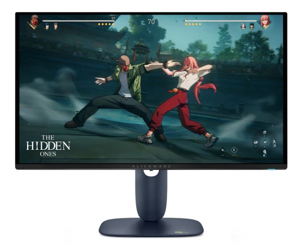 Монитор Dell Alienware AW2725D, 27" LED , QD-OLED, WQHD 2560 x 1440, 95% DCI-P3, NVIDIA G-SYNC, AMD FreeSync, 280Hz, 0.3ms GtG, 1500000:1, 1000 cd/m2, HDMI, DP, USB C , Height Adjustable, Pivot, Swivel, Tilt, PIP, PBP, Black