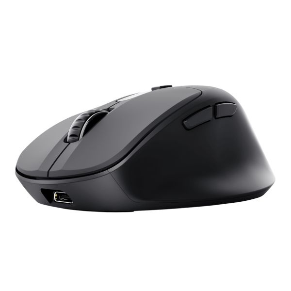 Мишка TRUST Zevo Fast Rechargable Multi-Wireless Mouse Black