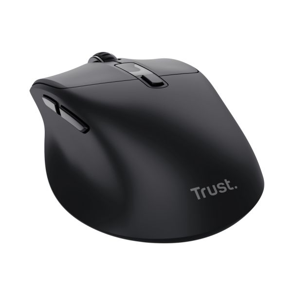 Мишка TRUST Zevo Fast Rechargable Multi-Wireless Mouse Black