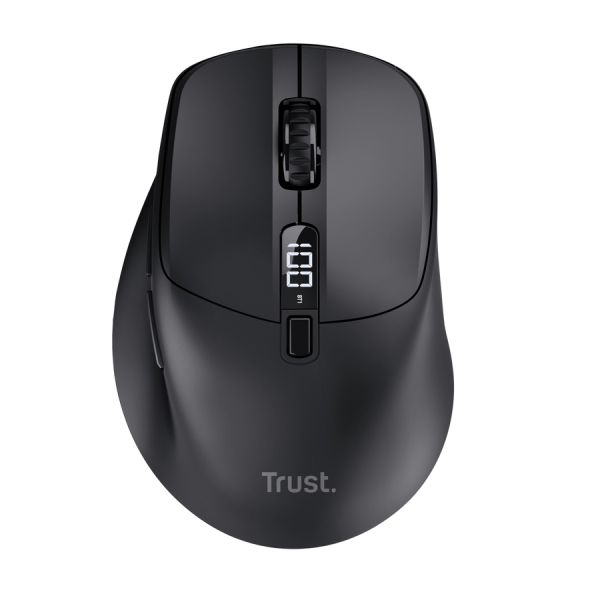 Мишка TRUST Zevo Fast Rechargable Multi-Wireless Mouse Black