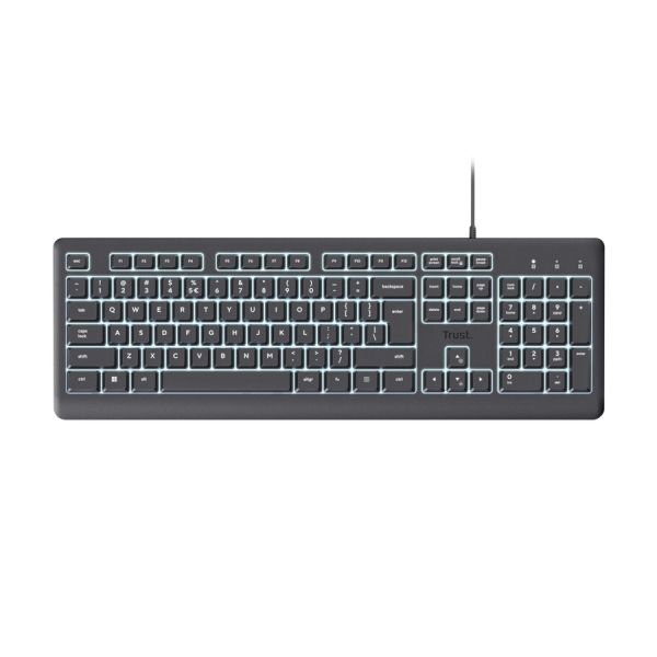 Клавиатура TRUST Primo Illuminated Keyboard BG