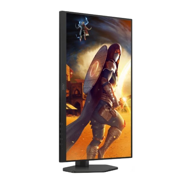 Монитор AOC Q27G4SRU, 27" Fast IPS WLED, 2560x1440@320Hz, 1ms GtG, 0.3ms MPRT, 450cd m2, 1000:1, Adaptive Sync, FlickerFree, Low Blue Light,  2Wx2, Tilt, Height Adjust, Pivot, Swivel, 2xHDMI, DP, USB hub