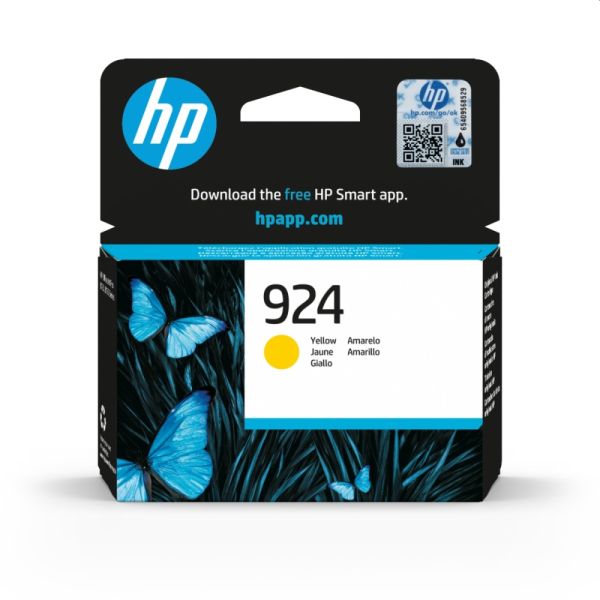 Консуматив HP 924 Yellow Original Ink Cartridge