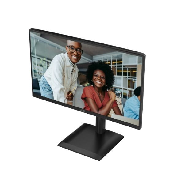 Монитор AOC 24E4U, 23.8" IPS WLED, 1920x1080@120Hz, 4ms GtG, 300cd m/2, 1500:1, 20M:1 DCR, Adaptive Sync, FlickerFree, Anti Blue Light, 2Wx2, Tilt, Height Adjust, Pivot, Swivel, D-SUB, HDMI, DP, USB Hub