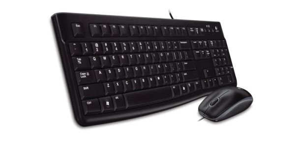 Комплект Logitech Desktop MK120 - US INTL - EER
