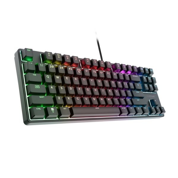 Клавиатура TRUST GXT864 Cada TKL Gaming Keyboard US