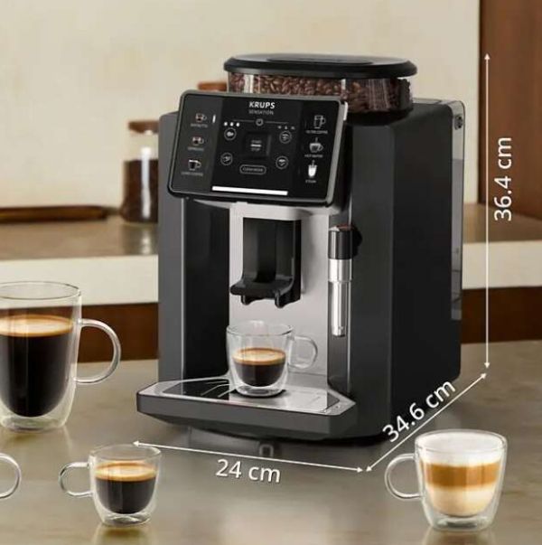 Кафеавтомат Krups EA910A10 Auto Sensation Blk/Nube