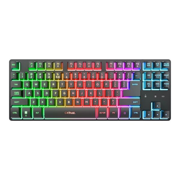 Клавиатура TRUST GXT831 Thado TKL Wireless Keyboard Black US