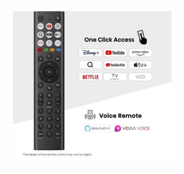 Телевизор Hisense 55" A85Q, 4K UHD OLED Smart TV, 120Hz, 1000 nits,HDMI 2.1, Game Mode Pro, AMD FreeSync Premium, Dolby Vision IQ & Atmos, Bluetooth, Alexa Built-in, Black