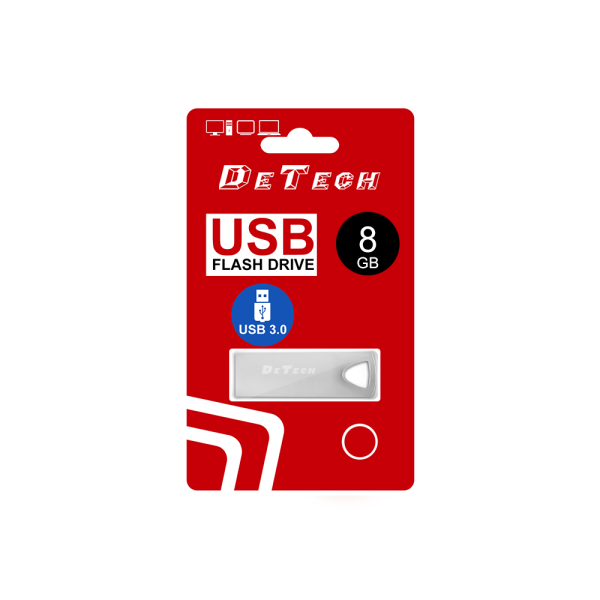 USB Флаш памет DeTech, 8GB, USB 3.0