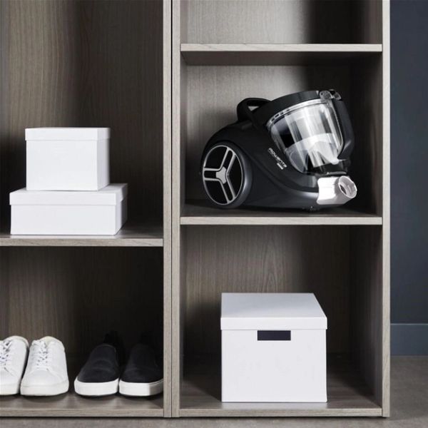 Прахосмукачка Rowenta RO4B75EA Compact Power XXL, Black, 900W, 2.5L, 75 dB, 2in1 crevice, parquet, upholstery, mini turbo, precizion flex crevice