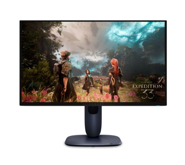 Монитор Dell Alienware AW2725Q, 26.7" QD-OLED, IPS, 0.03 ms GtG, AMD FreeSync, NVIDIA G-SYNC, 1,500,000:1, 1000 cd/m2, 4K UHD (3840 x 2160), 240Hz, 99% DCI-P3, HDMI, Earc, DP, USB 5Gbps, USB-C, PIP, PBP, Height Adjustable, Pivot, Swivel, Tilt