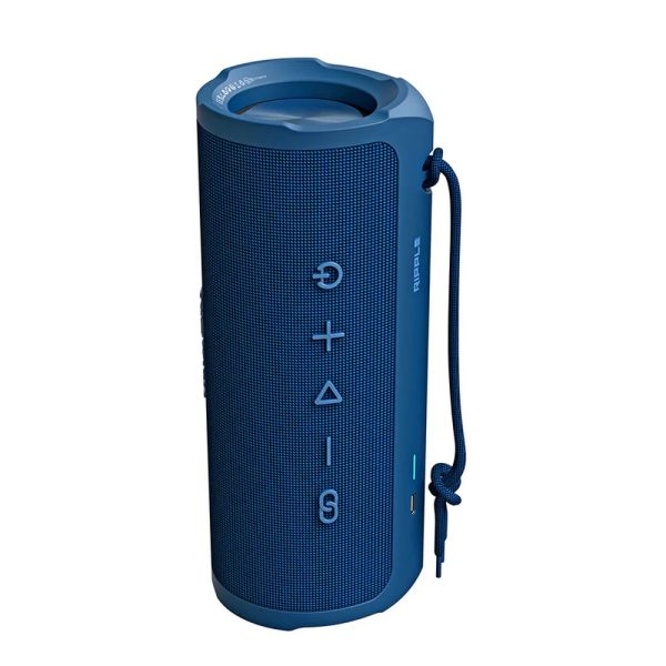 Тонколони HiFuture Ripple Blue, 2-Way Speaker System, 20W*1+10W*1, IPX7 Waterproof, Up to 12 Hours Playtime, Bluetooth 5.3, Pair to Play (TWS Mode)