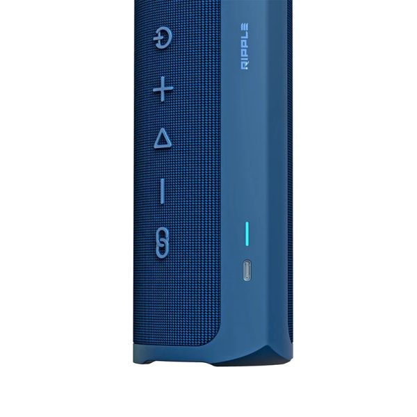Тонколони HiFuture Ripple Blue, 2-Way Speaker System, 20W*1+10W*1, IPX7 Waterproof, Up to 12 Hours Playtime, Bluetooth 5.3, Pair to Play (TWS Mode)