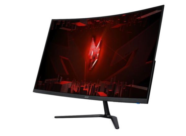 Монитор Acer Nitro ED320QRS3biipx, 31.5" Curved 1500R, QHD (2560x1440) VA 144Hz, FreeSync, 1ms(VRB), 3000:1, 250nits, 2xHDMI(2.1), DP, Audio out, HDR10, Speakers, BluelightShield, Tilt, Black
