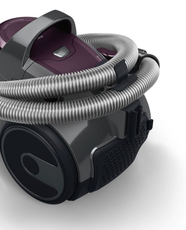 Прахосмукачка Bosch BGC05AAA1, Vacuum Cleaner, 700 W, Bagless type, 1.5 L, 78 dB(A), Energy efficiency class A, purple/stone gray
