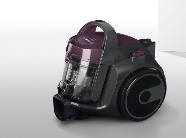 Прахосмукачка Bosch BGC05AAA1, Vacuum Cleaner, 700 W, Bagless type, 1.5 L, 78 dB(A), Energy efficiency class A, purple/stone gray