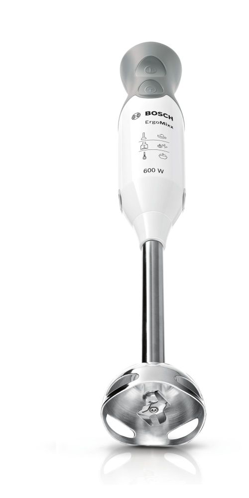 Пасатор Bosch MSM66110, Blender, ErgoMixx, 600 W, Included transparent jug, White