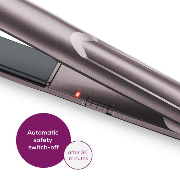 Преса Beurer HS 15 Hair straightener, Ceramic coating, Quick heating, Spring-mounted hot plates,  Automatic switch-off after 30 minutes, Transport lock