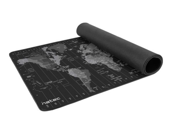 Подложка за мишка Natec Mouse Pad Time Zone Map MAXI 800x400 mm