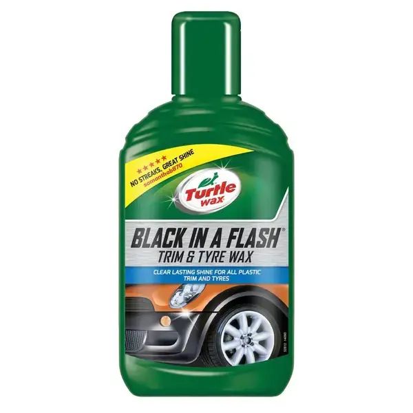 Turtle Wax GL Black in a Flash Gel 300ml