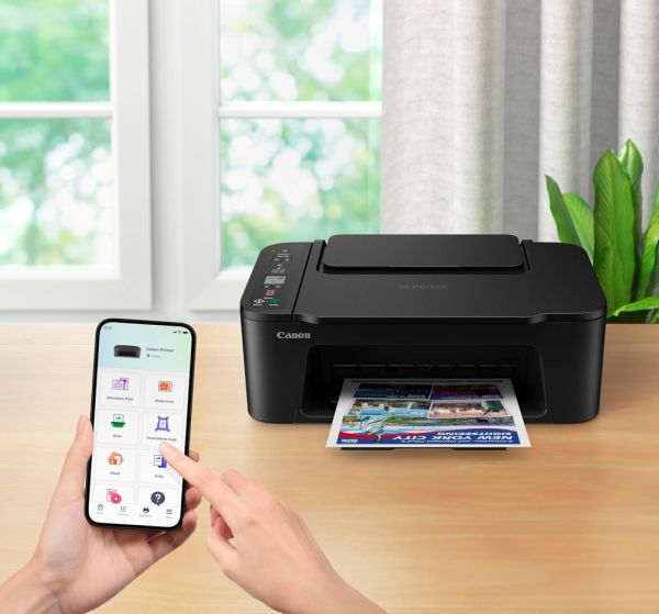 Мастилоструйно многофункционално устройство Canon PIXMA TS3750i All-In-One, Black