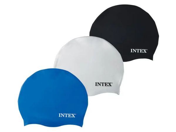 Шапка за плуване INTEX, силиконова, асортимент