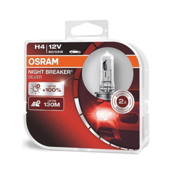  К-Т КРУШКИ OSRAM H4 NB SILVER 2БР.  /28961