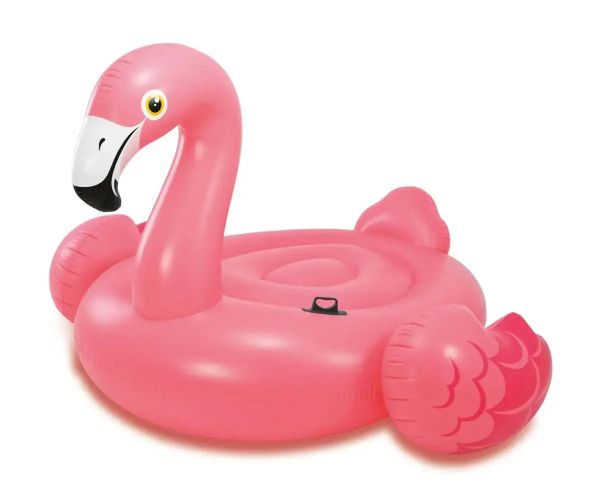 Надуваем остров Розово фламинго INTEX Mega Flamingo