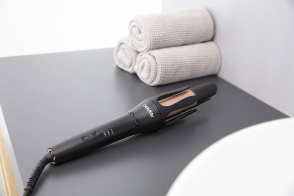 Маша Beurer HT 75 Automatic Hair Curler, 4-way ion outlet, 3 temperature settings: 170, 190, 210°C, Ceramic and tourmaline-coated, Smart timer