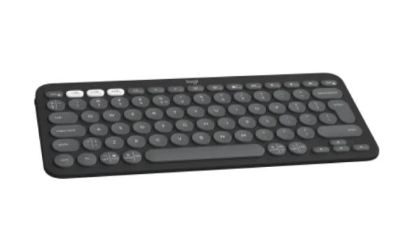 Клавиатура Logitech Pebble Keys 2 K380s - TONAL GRAPHITE - US INT'L - BT - N/A - INTNL-973 - UNIVERSAL