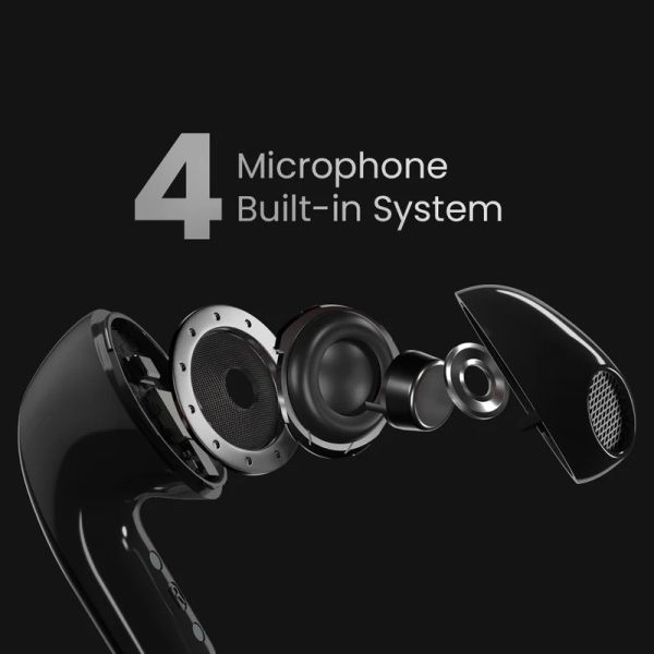 Слушалки HiFuture ChromeBuds Green, Metallic Charge Case, 4 MICS ENC, Wireless 5.4, Up to 6 Hours Battery Life by one charge, IPX5, Ultra Bass, Up to 30 Hours Battery Life Combined