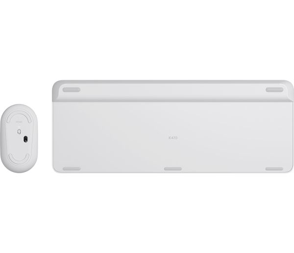 Комплект Logitech Slim Wireless Keyboard and Mouse Combo MK470 - OFFWHITE