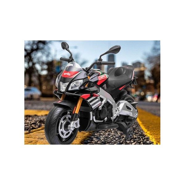 Акумулаторен мотор APRILIA TUONO, 12V с меки гуми и кожена седалка