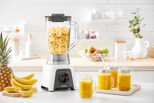 Блендер Tefal BL2C0130, Blendeo+, 450W, 2 speeds, 4 blades, 1.25 LU plastic jar, white