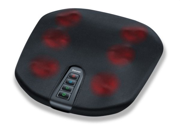 Масажор Beurer FM 70 Soothing Shiatsu foot and back massage; Heat function; 18 Shiatsu massage heads; 3 massage speeds; Removable and washable cover