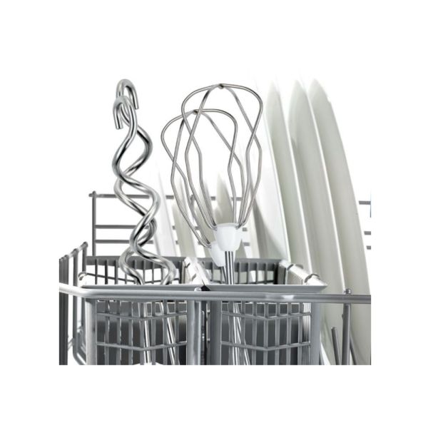 Миксер Bosch MFQ36400, Hand mixer, 450 W, 5 speed settings, additional pulse/turbo setting, white/grey