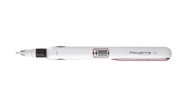 Преса Rowenta SF7660F0 Liss & Curls Premium Care, cashemere keratin coating, ionic function, liss optimizer (silicon strip), LCD screen, 2 settings (130-200C), fast heat up (30'), auto-off (60"), lock system, floating plates