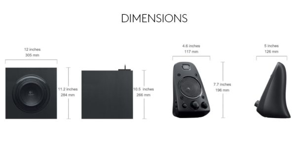 Аудио система Logitech 2.1 Speaker System Z623