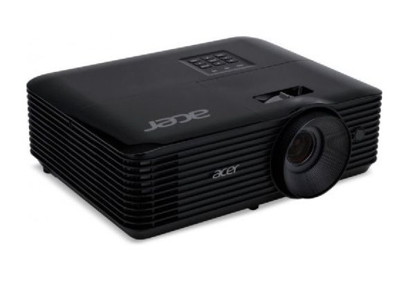 Мултимедиен проектор Acer Projector X1228H, DLP, XGA (1024x768), 4800 ANSI Lumens, 20 000:1, 1.1x, 3D ready, HDMI 1.4, VGA in/out, DC Out (5V/2A, USB-A), RCA, RS232, Audio in/out, Auto keystone, Speaker 3W, 2.7kg, 2Y, Black