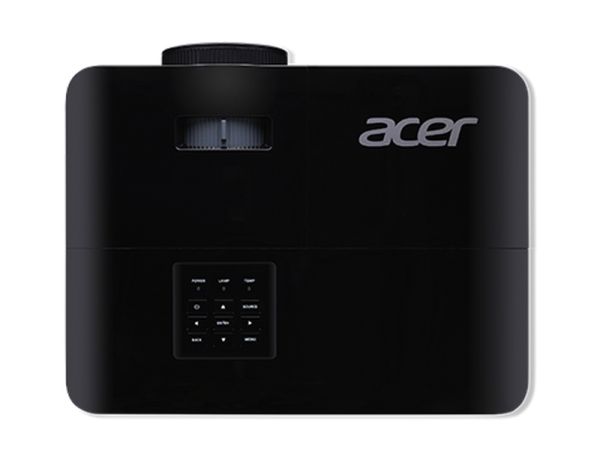 Мултимедиен проектор Acer Projector X1328Wi, DLP, WXGA (1280x800), 5000 ANSI Lumens, 20 000:1, 1.1x, 3D ready, 24/7 operation,Wifi, HDMI 1.4, VGA, DC Out (5V/1.5A,USB-A), RCA, RS232, Audio in/out, Speaker 3W, Auto keystone, Wireless dongle included, 2.7kg