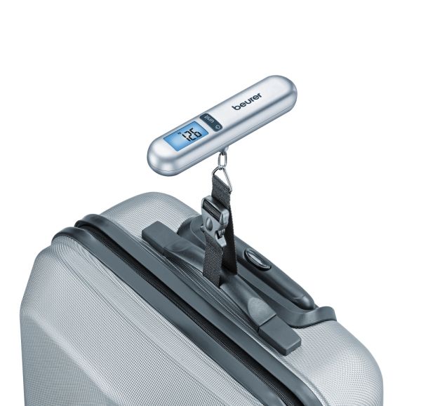 Везна Beurer LS 06 luggage scale; blue illuminated display; 1 m tape measure; 40 kg